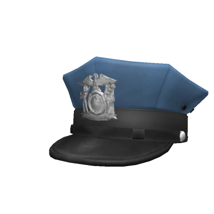 Police Officer Cap Blue