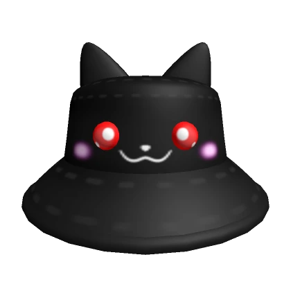 Trendy Black Cat Hat