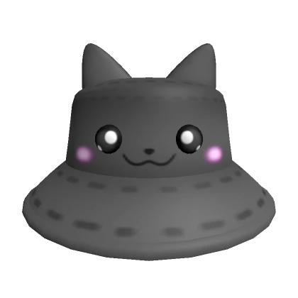 Grey Trendy Cat Hat