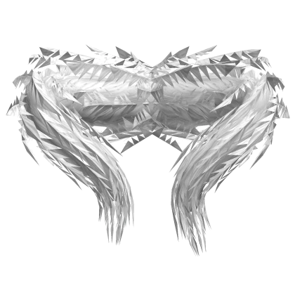 Feathered Neck Collar in White