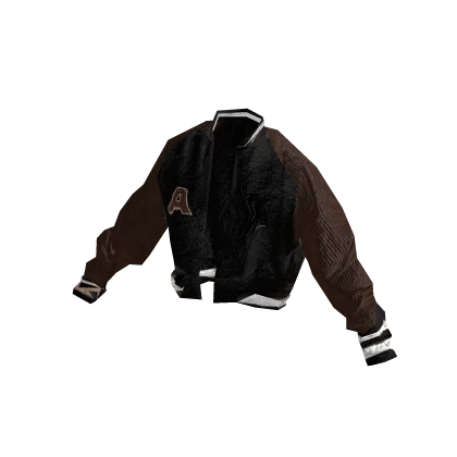 Cool Oversized Varsity Jacket - Brown✔️