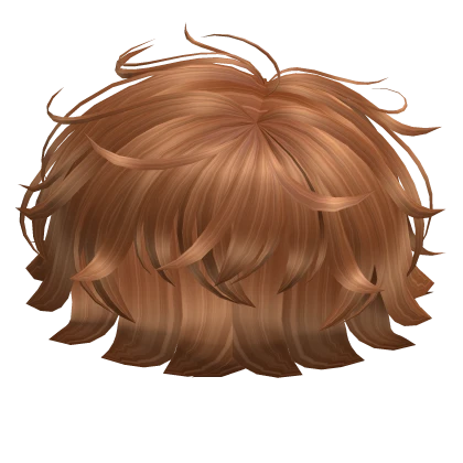 Ginger Messy Boy Hair
