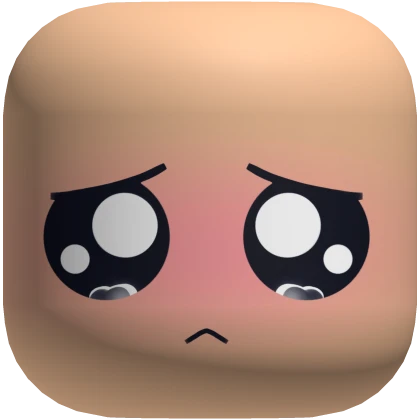 Sad Face Crying Eyes Kawaii Chibi Blush Cute Light
