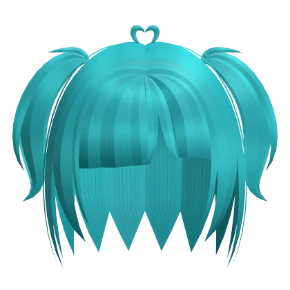 ♡ kawaii dolly hime twintails in blue