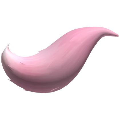 Cat Tail Pink Pastel Big Fluffy Cutesy Furry Fox
