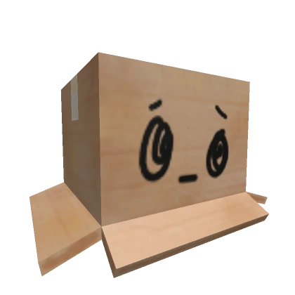 Worried Cardboard Box