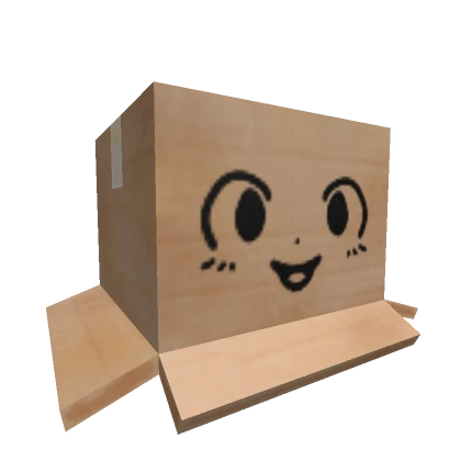 Cheerful Cardboard Box