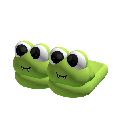 ♡ halloween vampire frog slippers