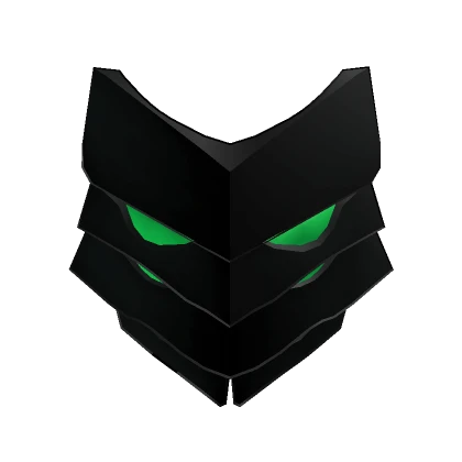 Green Void Fox Mask