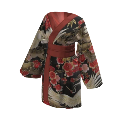 ☆ Red Graphic Kimono