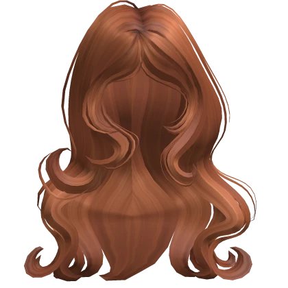 ♡ Wavy Mystical Swirls in Orange Ginger