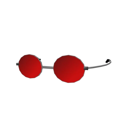 Red Tinted Eyeglasses