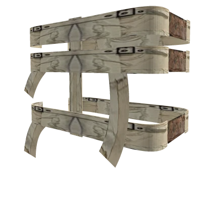 Mental Asylum patient's clothes straps