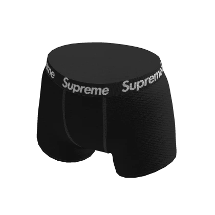 Black Super Preme Boxers