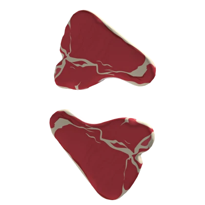 creepy cute meat hairclip ♡