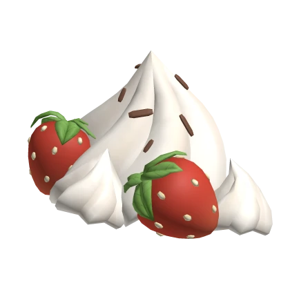 igari cute sweet strawberries and cream hat