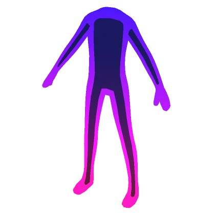 Purple Gradient Character Outline Aura