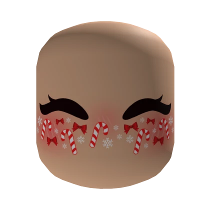 Joyful Christmas Face