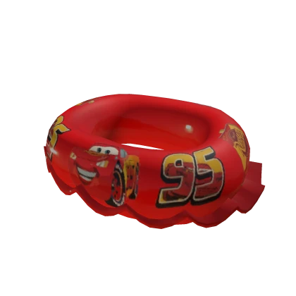 Rayo McQueen Flotador 2.0🔥