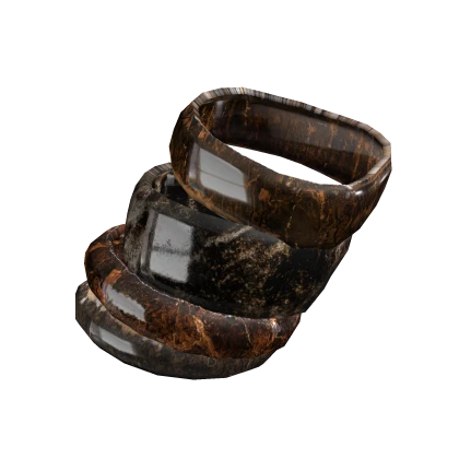 Chunky Stacked Bangle Bracelets