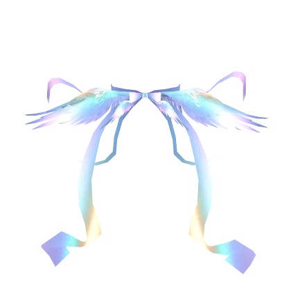 Holographic Rainbow Neck Ribbons