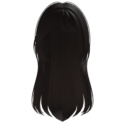 Over the Shoulder Hair in Dark Brown