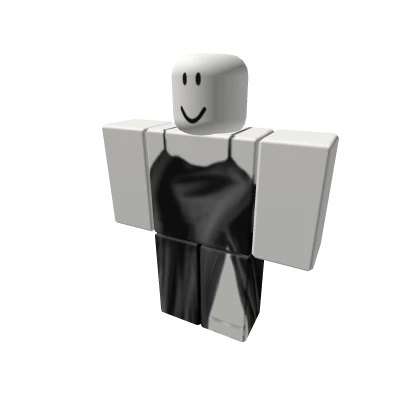 [Mafia] Chicago black split silk dress