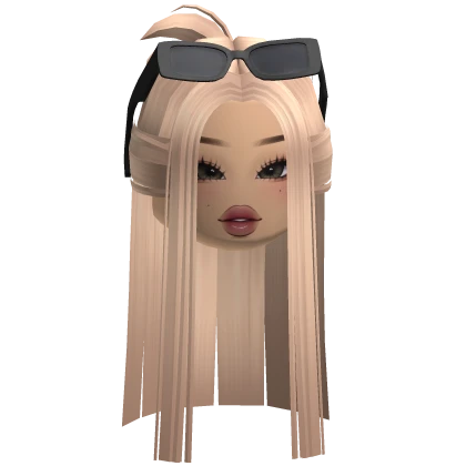 Summer Hime Cut Hair w/ Accessories (Blonde)