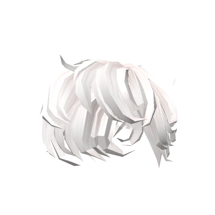 Messy White Hairstyle 10.0