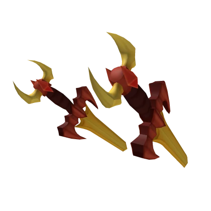 Fire Dragon Dual Swords
