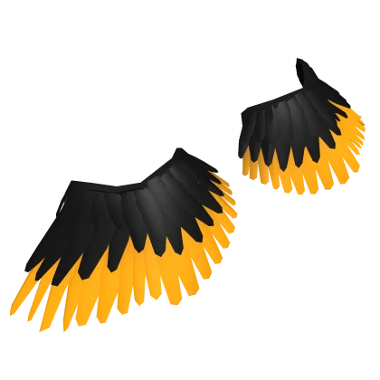 Seraphine Yellow Lower Wings (Blk)