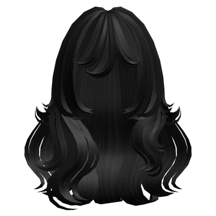 Kawaii Wolf Cut in Black