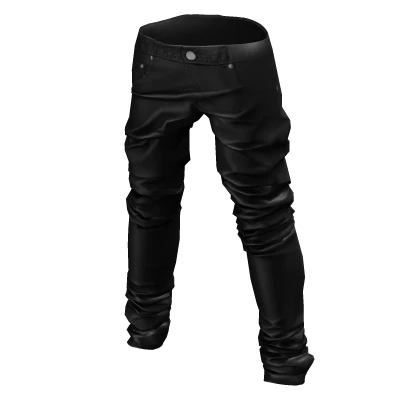 courtside - fitted jeans [black]