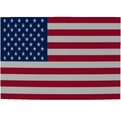 United States Flag Face Sticker