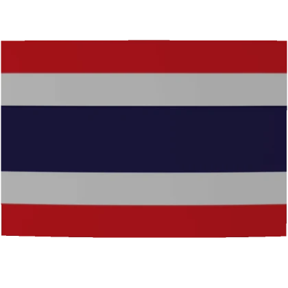 Thailand Flag Face Sticker