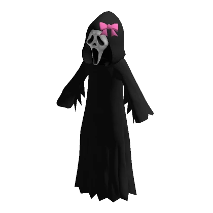 Girl Ghostface Suit with Bow - Scream