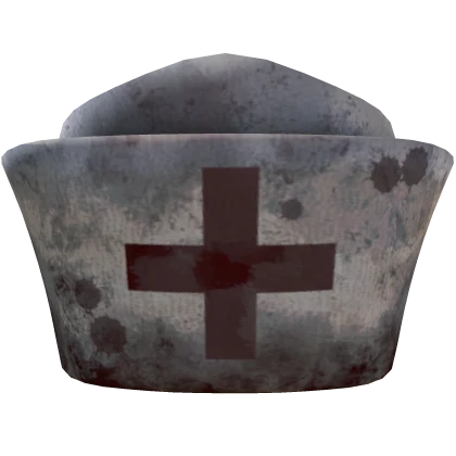 Horror Scary Nurse Hat Bloody Realistic