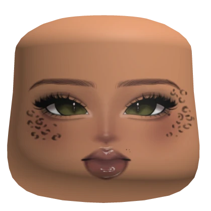 cheetah print cool girl makeup nougat