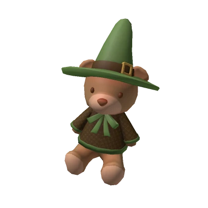 Halloween Teddy Bear Green