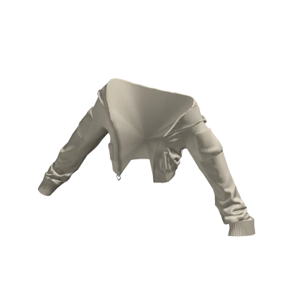 Tan Open Cropped Off Shoulder Hoodie