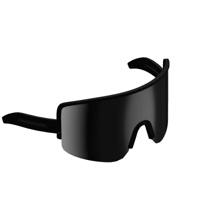 Black Tactical Visor Sunglasses