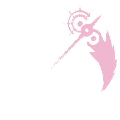 Animated Gothic Scythe [Pink]