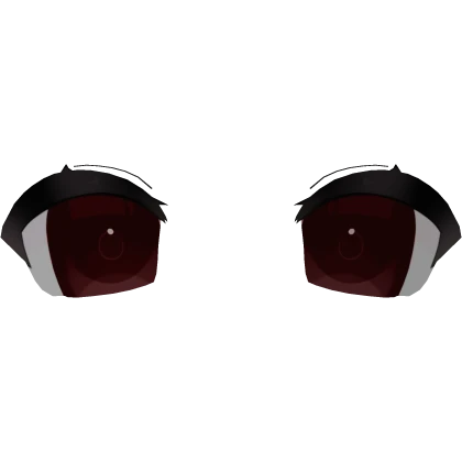 ( ,,⩌' ˕ '⩌,,) 3d ~ drowsy kawaii anime eyes red