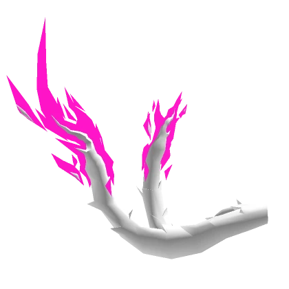 Pink Fire Double White Tail