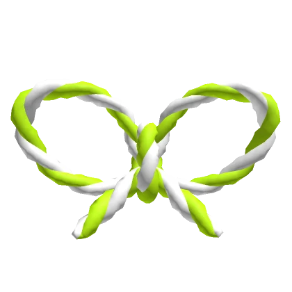 Lime Butterfly Obi Rope