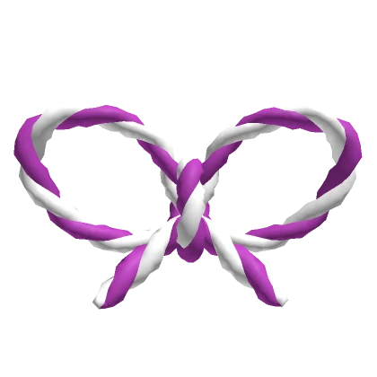 Purple Butterfly Obi Rope