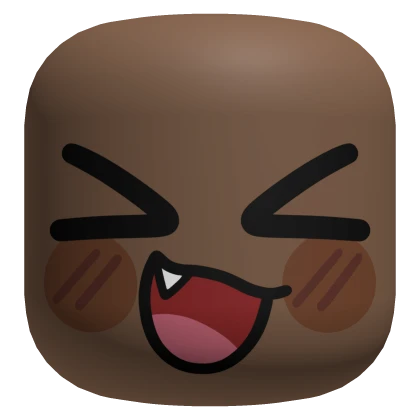 Cute Excited Face - Brown