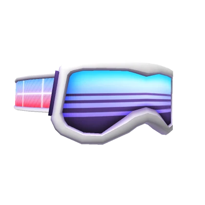 Vaporwave Ski Goggles