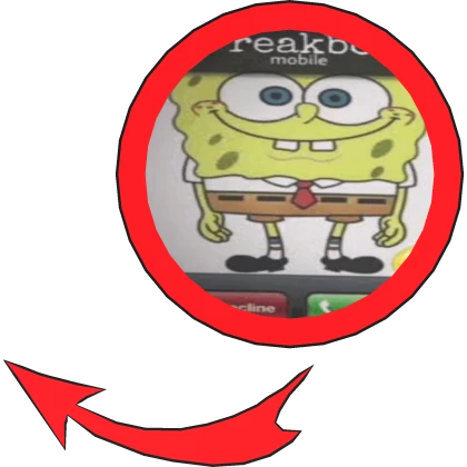 Freakbob Calling Meme Circle Arrow