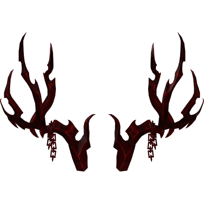 Red Eternium Antlers